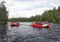 Robinsonade Water trip in Karelia 44